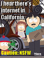 When South Park's Randy hears there still may be some internet out in California, he packs up his family and heads west in search of a signal.